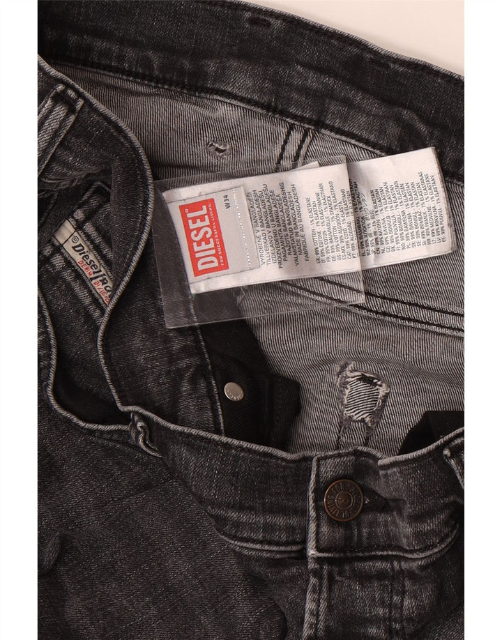 Diesel Ανδρικό Slim Jeans W34 L33 Γκρι βαμβακερό