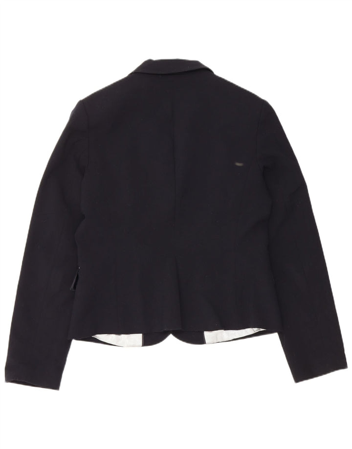 CALVIN KLEIN Γυναικείο σακάκι 2 κουμπιών UK 14 Medium Navy Blue