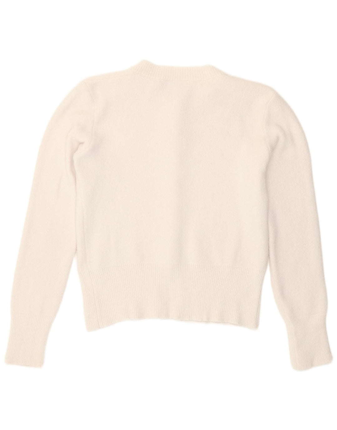 Zara Γυναικεία Ζακέτα UK 14 Large White