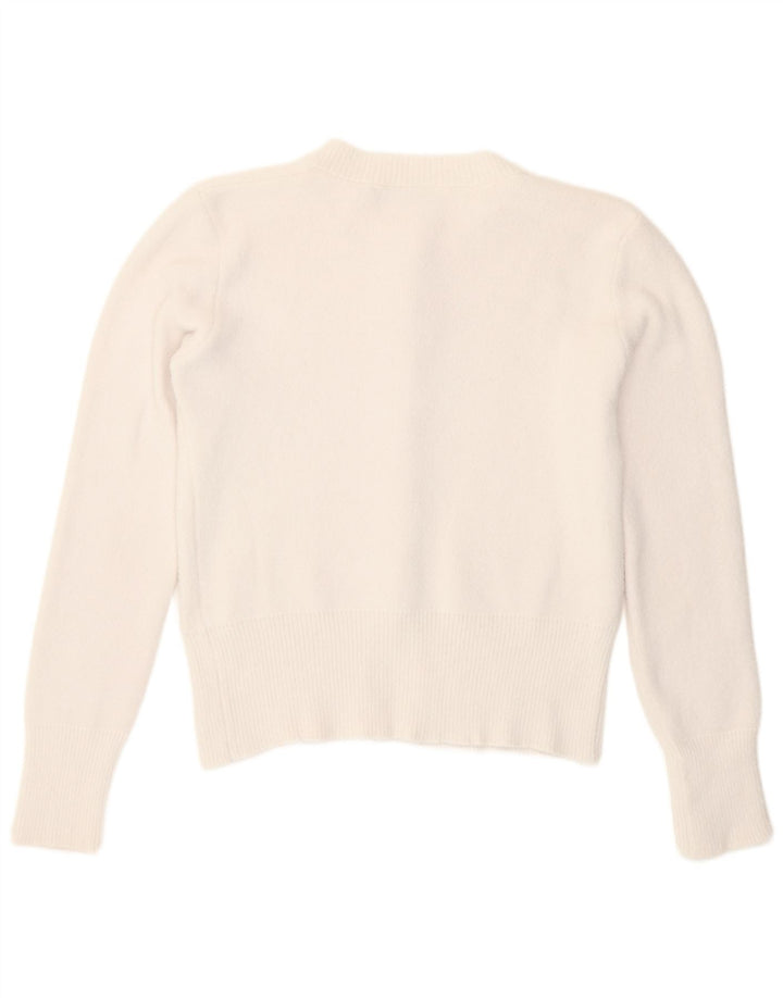 Zara Γυναικεία Ζακέτα UK 14 Large White