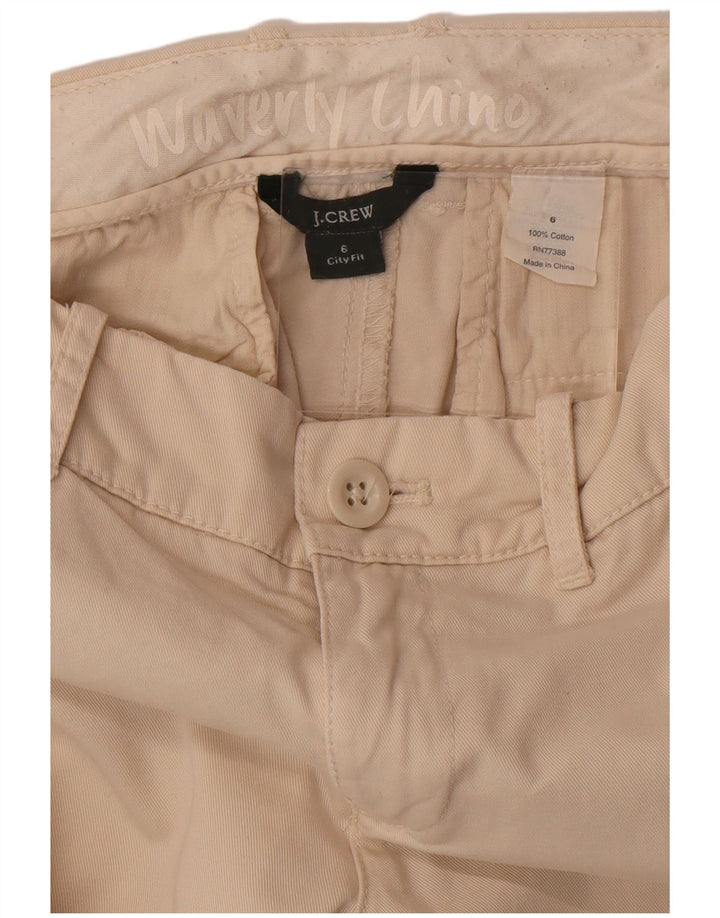 J. Crew Γυναικείο ίσιο παντελόνι Chino US 6 Medium W30 L30 Beige βαμβακερό