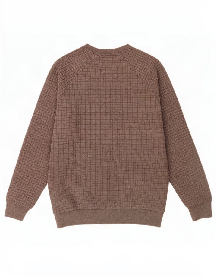 Ανδρική φούτερ Zara Jumper XL Grey Check Polyester