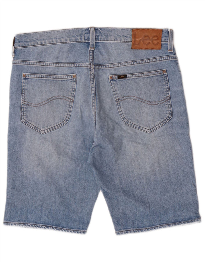 Ανδρικό τζιν σορτς Lee W30 μεσαίο μπλε