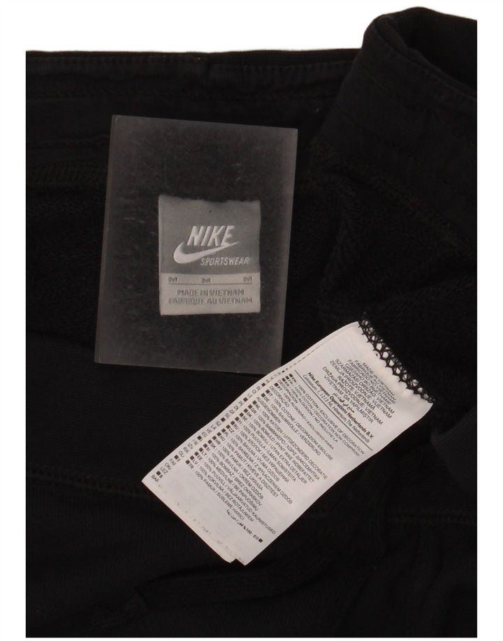 Γυναικεία αθλητική φόρμα Nike Παντελόνι UK 14 μεσαίο μαύρο βαμβακερό