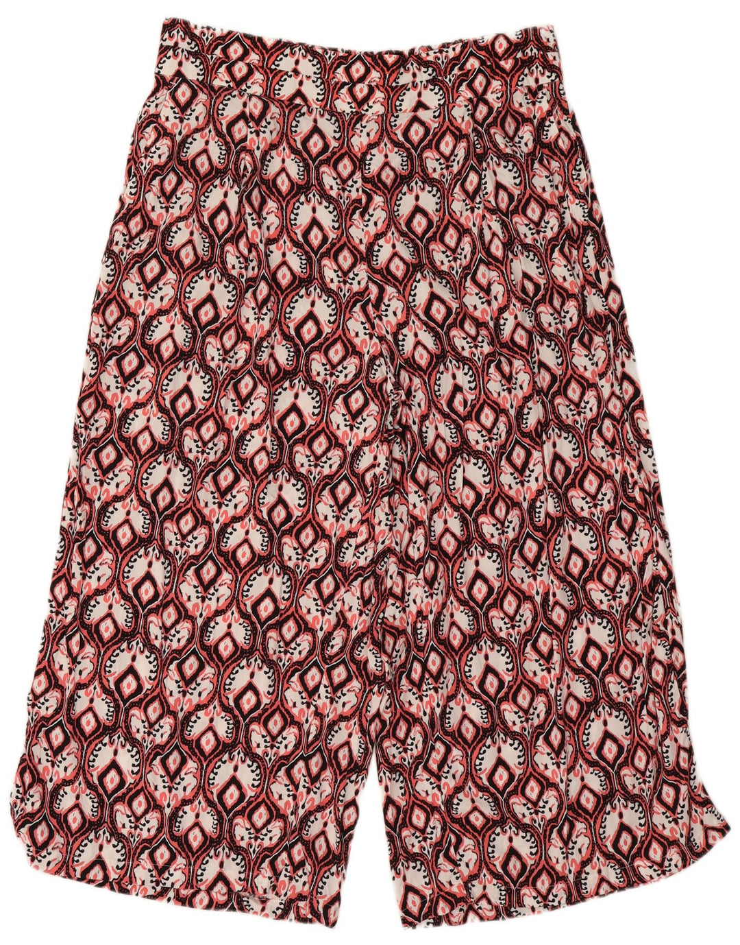 Marks & Spencer Γυναικείο Cropped Παντελόνι UK 16 Large W34 L24 Πολύχρωμο