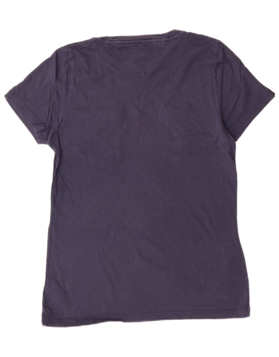 Γυναικείο T-Shirt Tommy Hilfiger Τοπ μεσαίου μπλε βαμβακερό