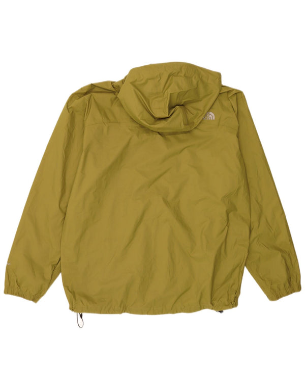 Ανδρικό μπουφάν βροχής με κουκούλα North Face UK 42 XL Green Nylon