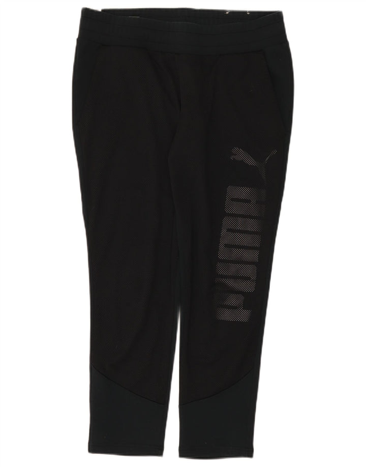 Puma Γυναικείο Crop Graphic κολάν UK 12 Medium μαύρο βαμβακερό
