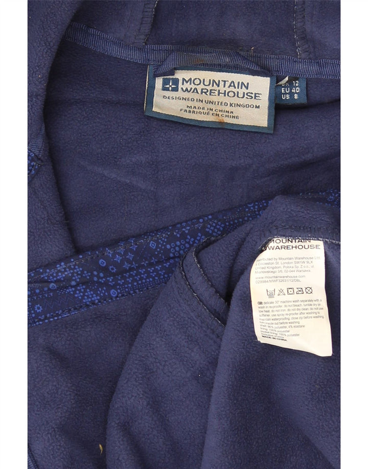 Mountain Warehouse Γυναικείο Αντιανεμικό Μπουφάν UK 12 Medium Blue Geometric