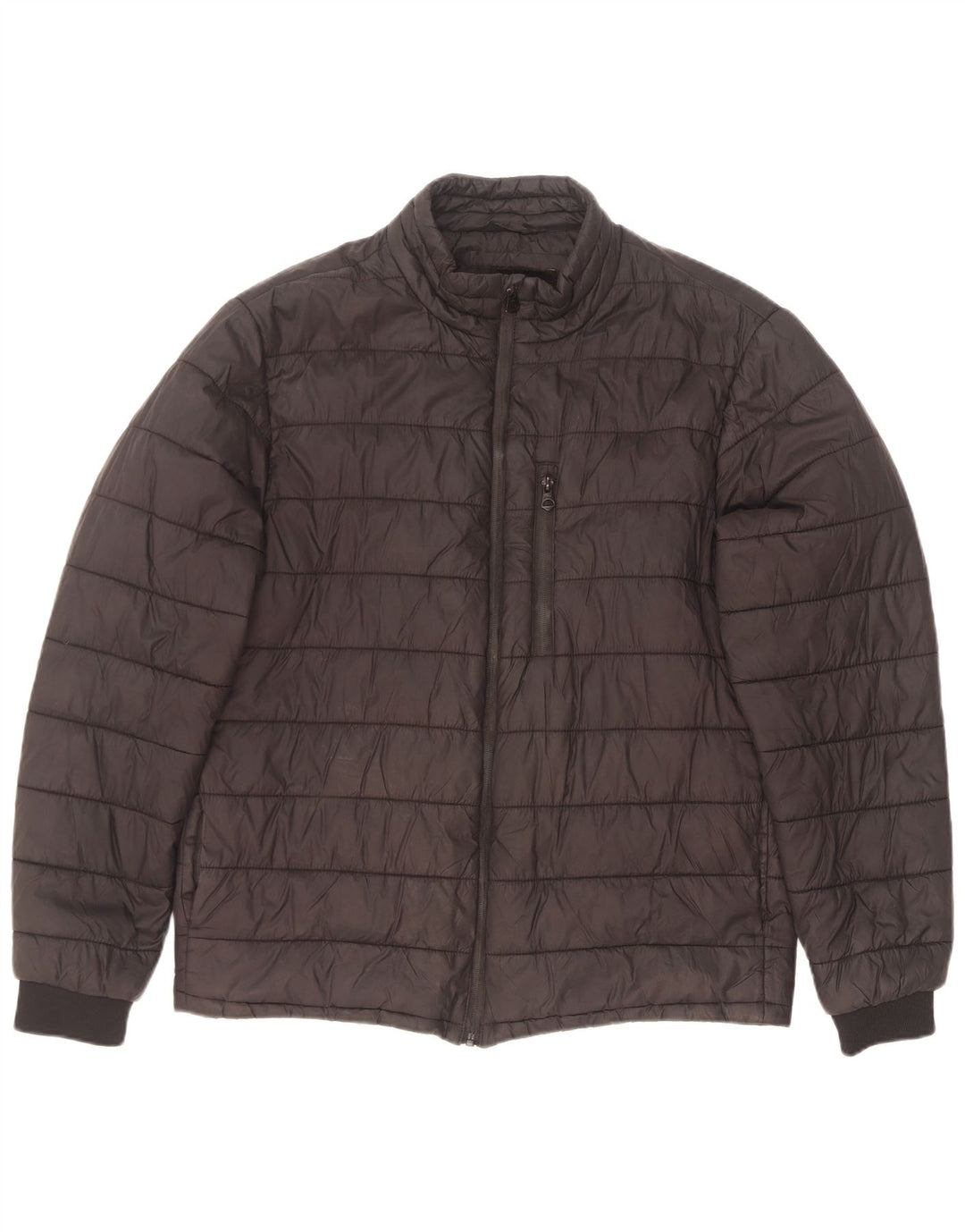 Zara Ανδρικό μπουφάν με επένδυση UK 40 Large Black Polyamide