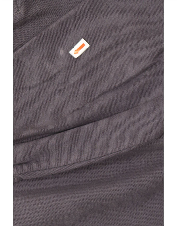 DIADORA Ανδρικό μακρυμάνικο μπλουζάκι πόλο IT 48 Μεσαίο γκρι βαμβακερό