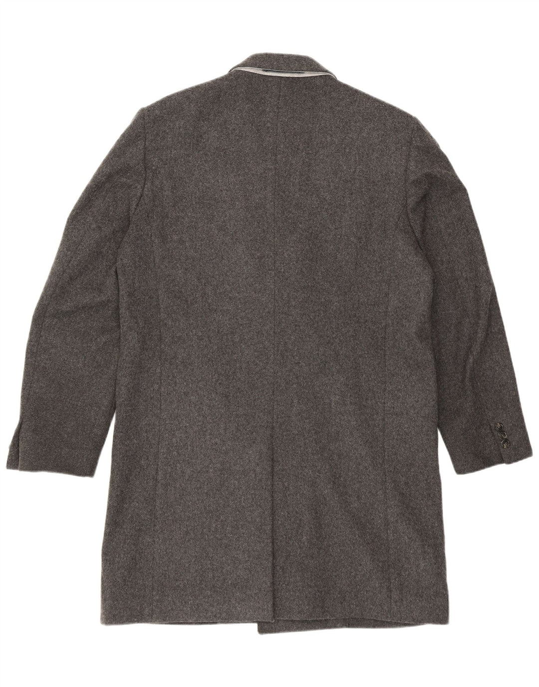 Ανδρικό παλτό με διπλό στήθος Gant UK 40 Large Grey Wool