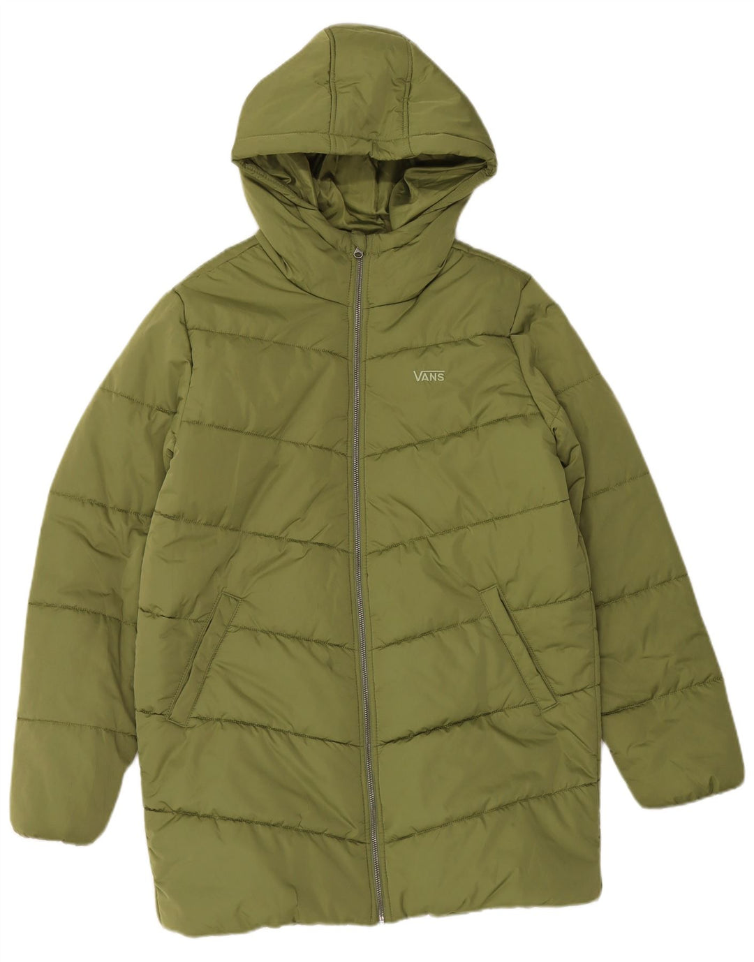 Vans Γυναικείο παλτό με κουκούλα UK 16 Large Green