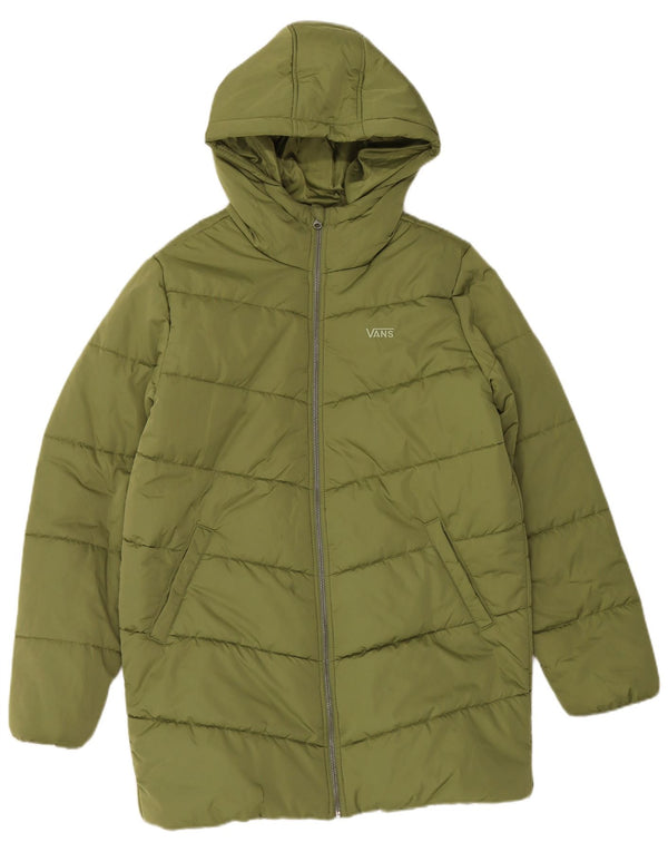 Vans Γυναικείο παλτό με κουκούλα UK 16 Large Green
