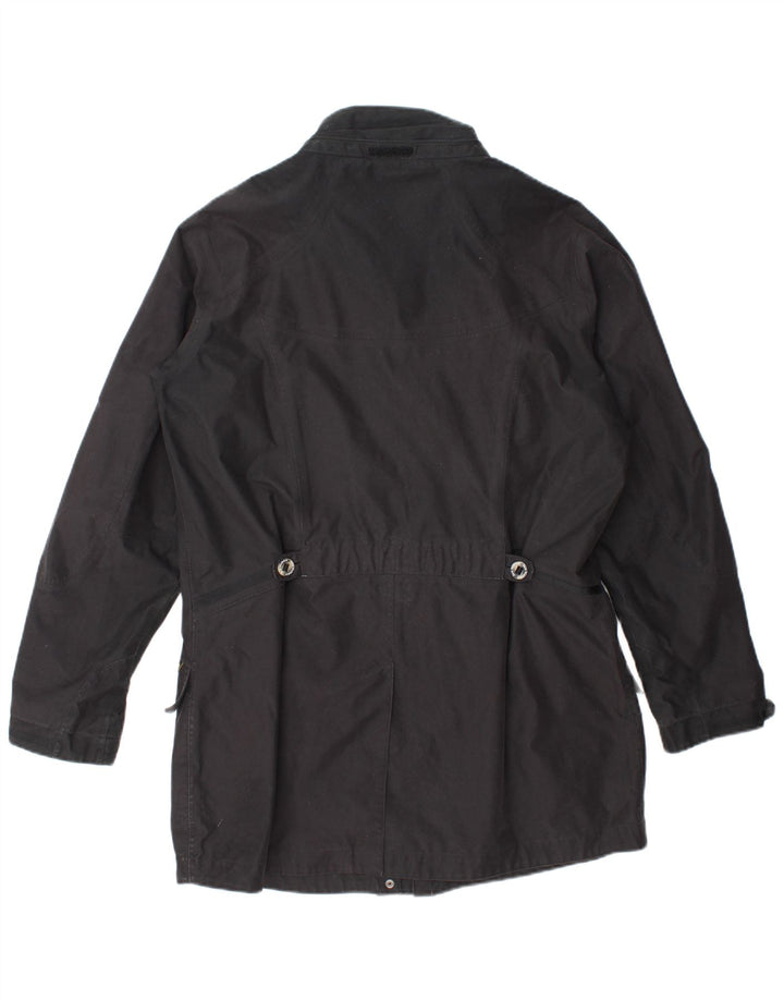 Jack Wolfskin Γυναικείο παλτό αντιανεμικό UK 18/20 XL μαύρο πολυεστέρα