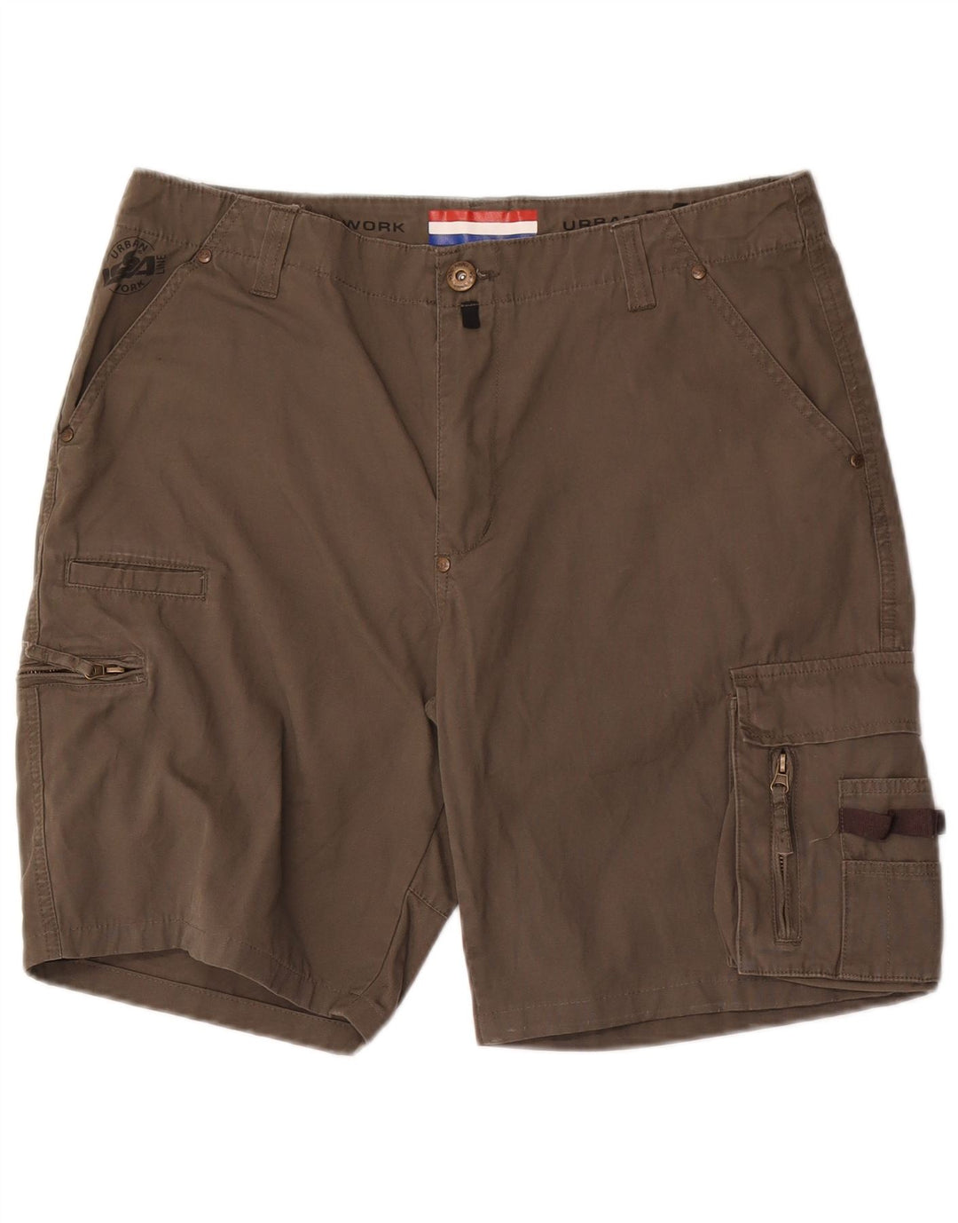 Issa Ανδρικό Σορτς Cargo Large W36 Khaki