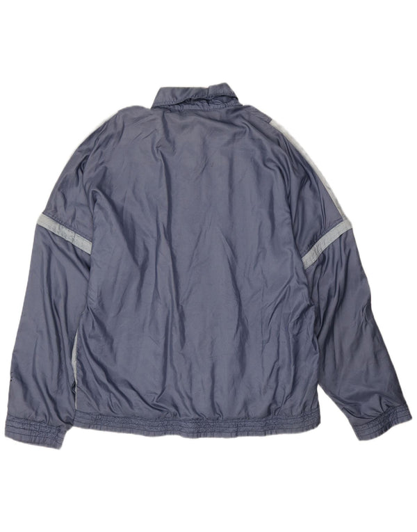 Ανδρική φόρμα Unisex Rucanor Top Jacket UK 44 XL Navy Blue Colorblock
