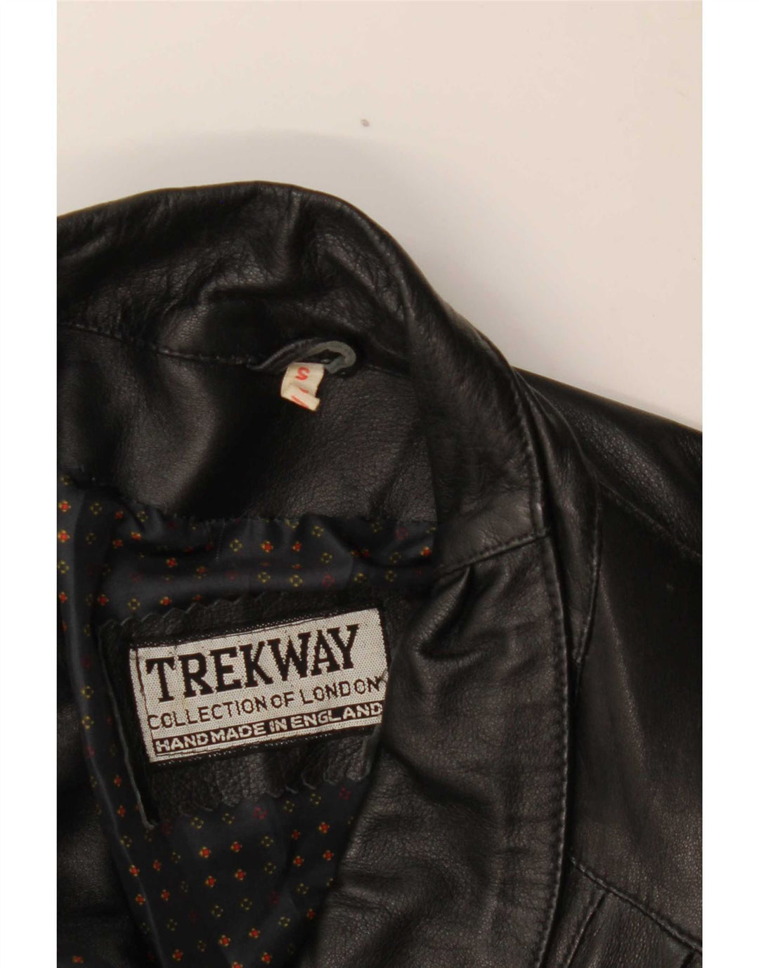 Trekway Γυναικείο Δερμάτινο Παλτό UK 10 Small Black