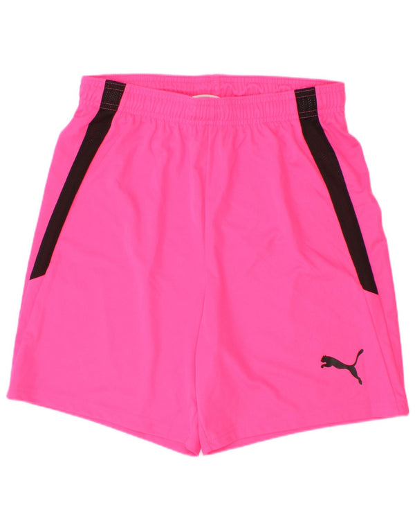 Αθλητικό σορτς Puma Girls 15-16 ετών ροζ χρώματος