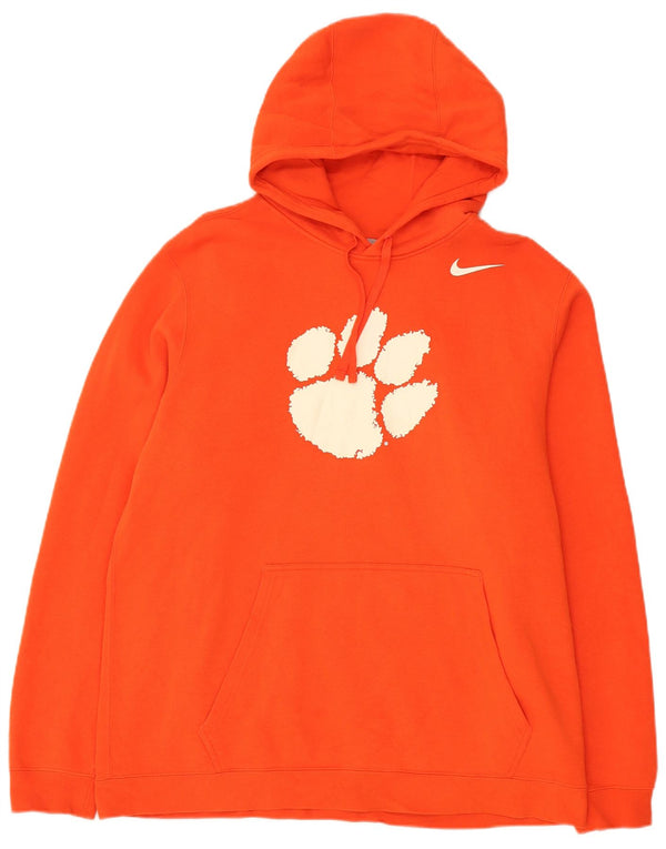 Nike Ανδρικό Clemson Tigers Graphic Hoodie Jumper XL Πορτοκαλί βαμβακερό