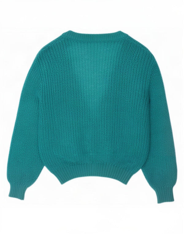 Vintage Γυναικεία Ζακέτα UK 16 Large Blue