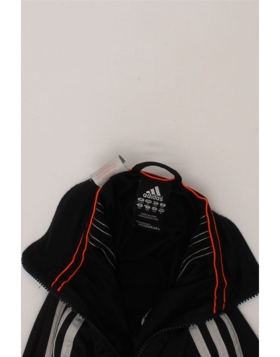 ADIDAS Boys Tracksuit Top Jacket 11-12 Years Black Polyester Vintage Adidas and Second-Hand Adidas from Messina Hembry 