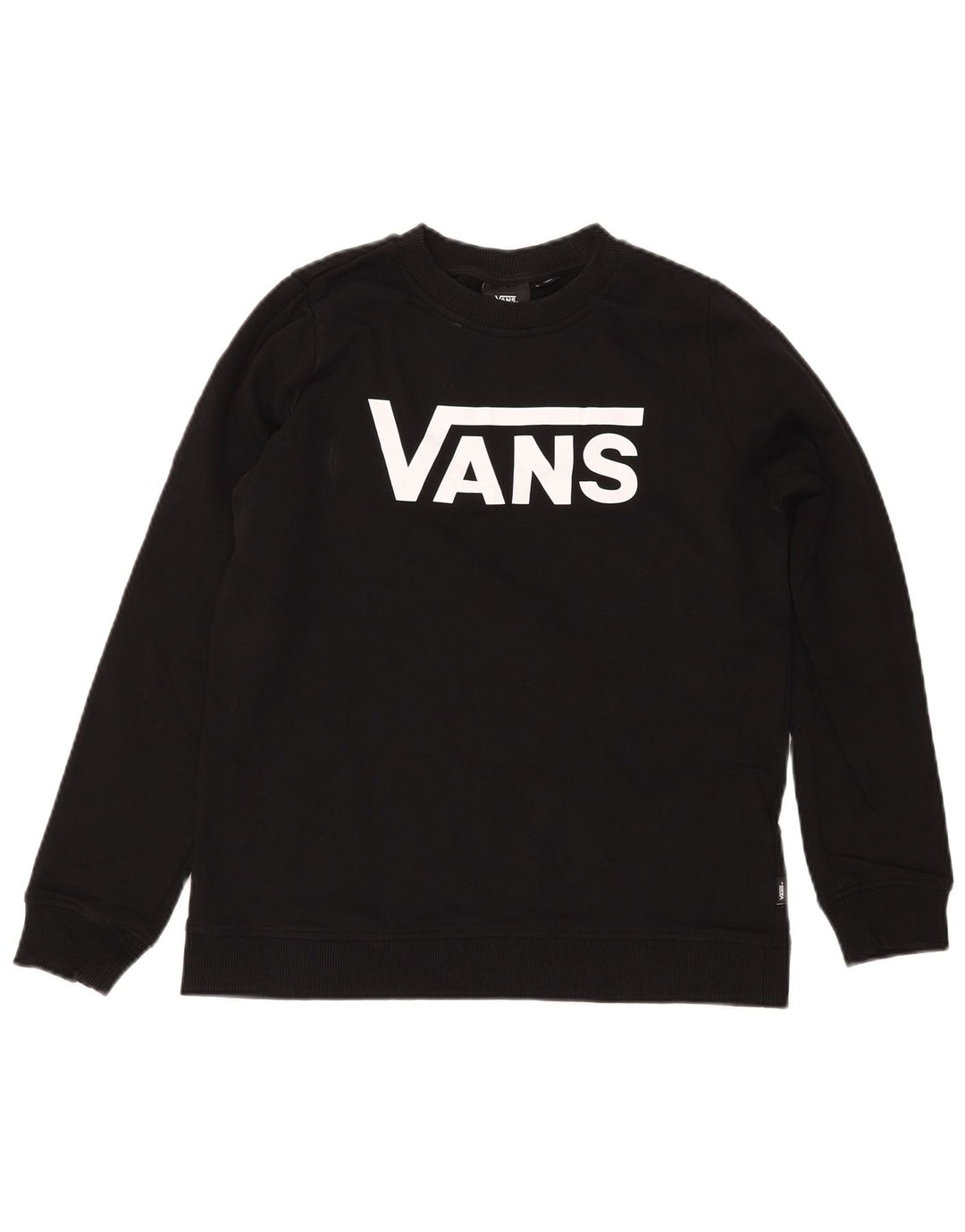 VANS Γυναικείο Φούτερ γραφικό Jumper UK 14 Μεσαίο μαύρο βαμβακερό