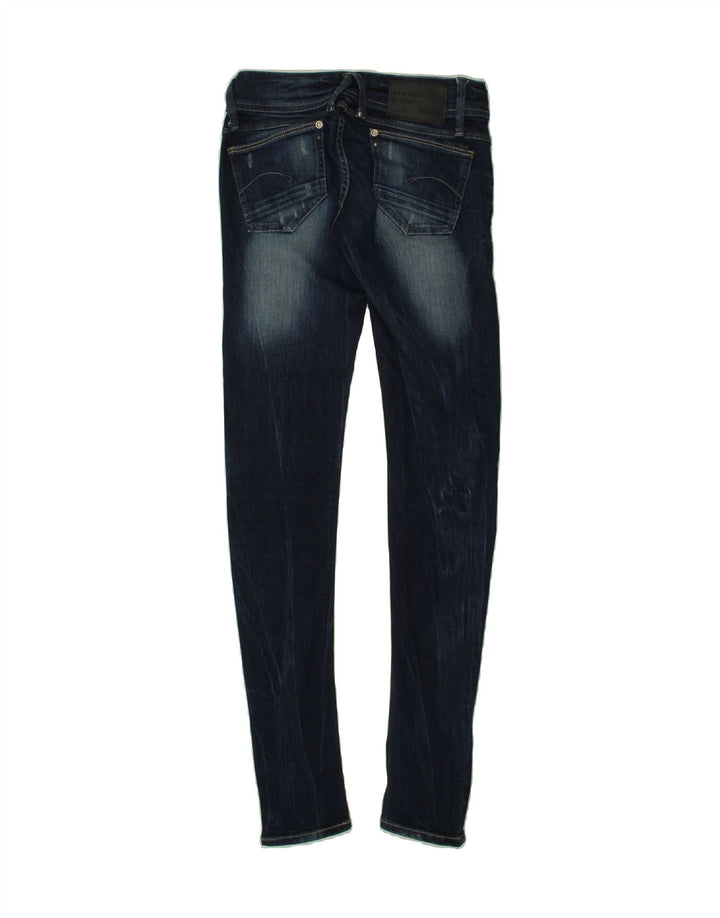 G-STAR Womens Skinny Jeans W30 L32 Navy Blue Vintage G-Star and Second-Hand G-Star from Messina Hembry 