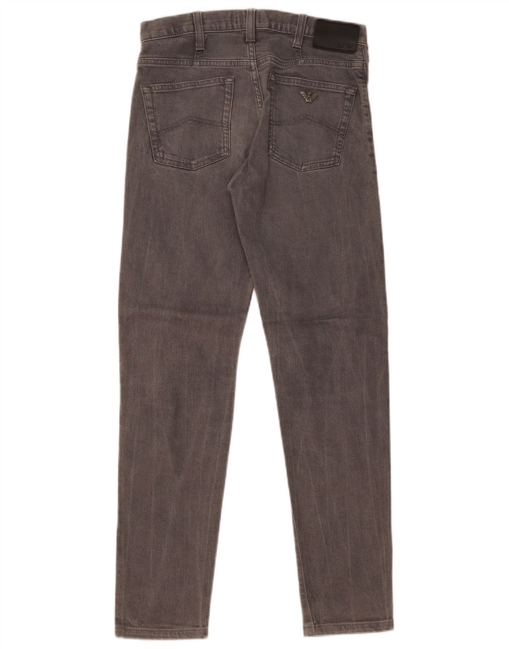 Armani Ανδρικό Slim Jeans W28 L29 Γκρι βαμβακερό