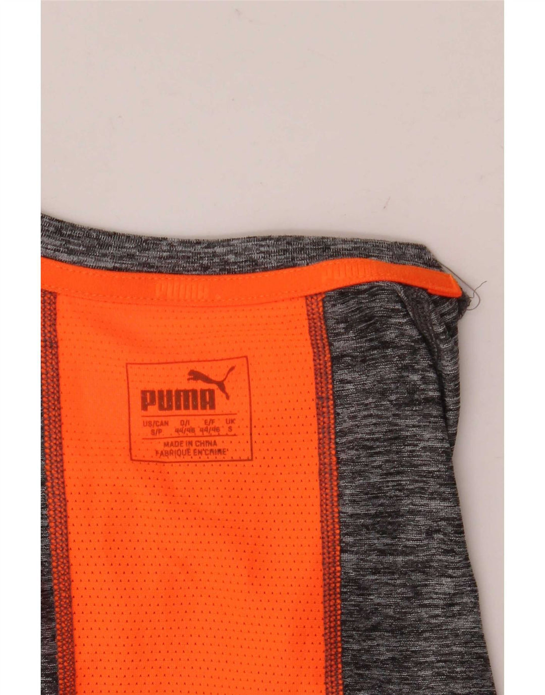 Μακρυμάνικο ανδρικό μπλουζάκι Puma μικρό γκρι χρώμα