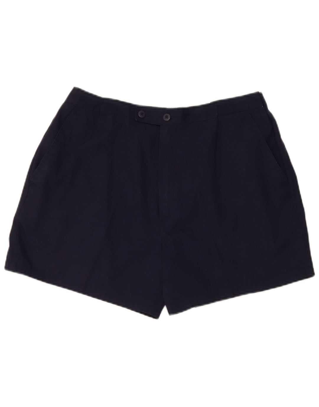 Vintage ανδρικό σορτς Chino W30 μεσαίου μπλε πολυεστέρα