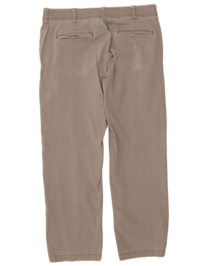 LEE Ανδρικό X-treme Comfort ίσιο παντελόνι Chino W34 L30 Γκρι βαμβακερό