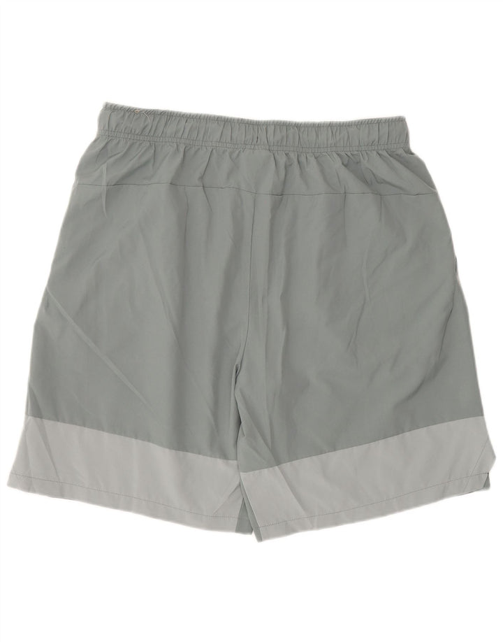 Ανδρικό αθλητικό σορτς Nike Dri Fit με μεγάλο γκρι πολυεστέρα