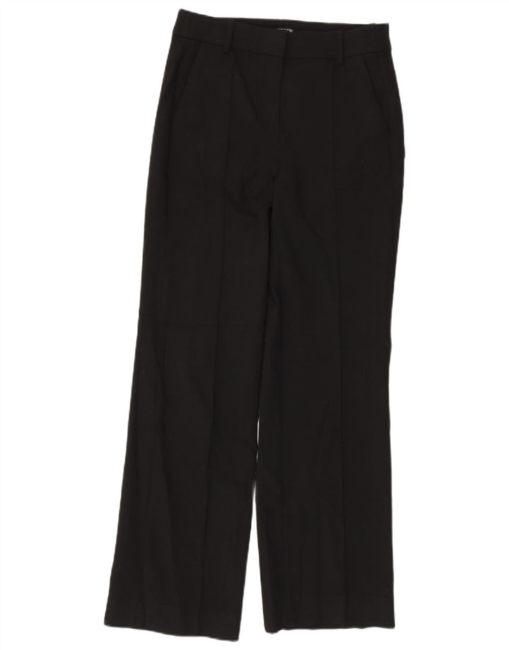 Γυναικείο ίσιο παντελόνι Chino J. CREW US 6 Medium W30 L31 μαύρο πολυεστέρα