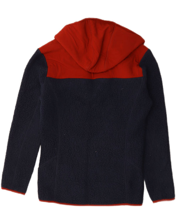 Ανδρικό μπουφάν από φλις κουκούλα Berghaus UK 34 XS Navy Blue Colorblock Πολυεστέρας