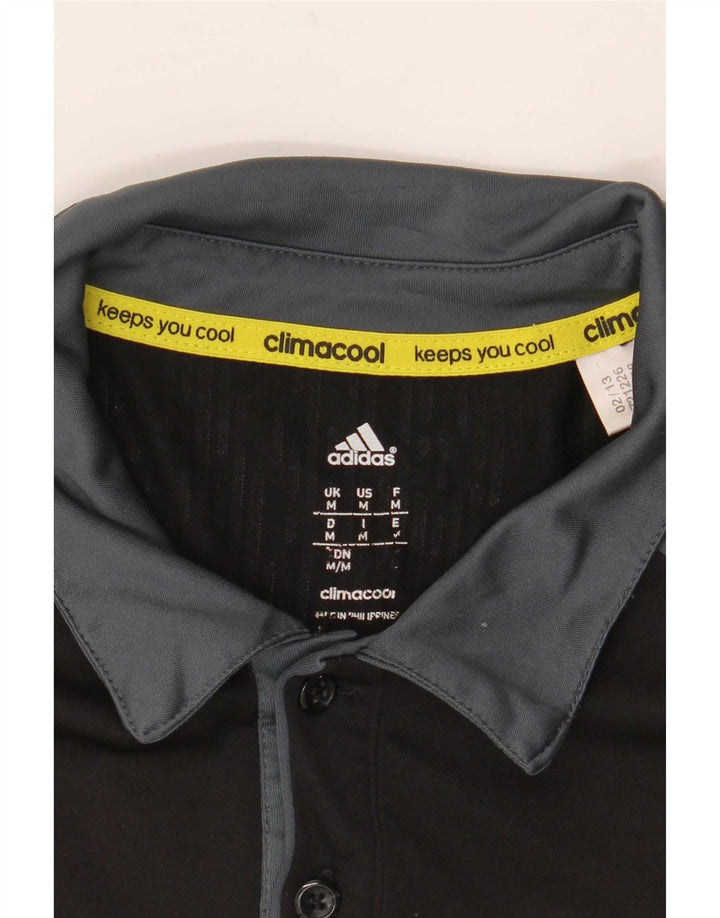 Ανδρικό πουκάμισο Adidas Climacool Polo Medium Black Colourblock