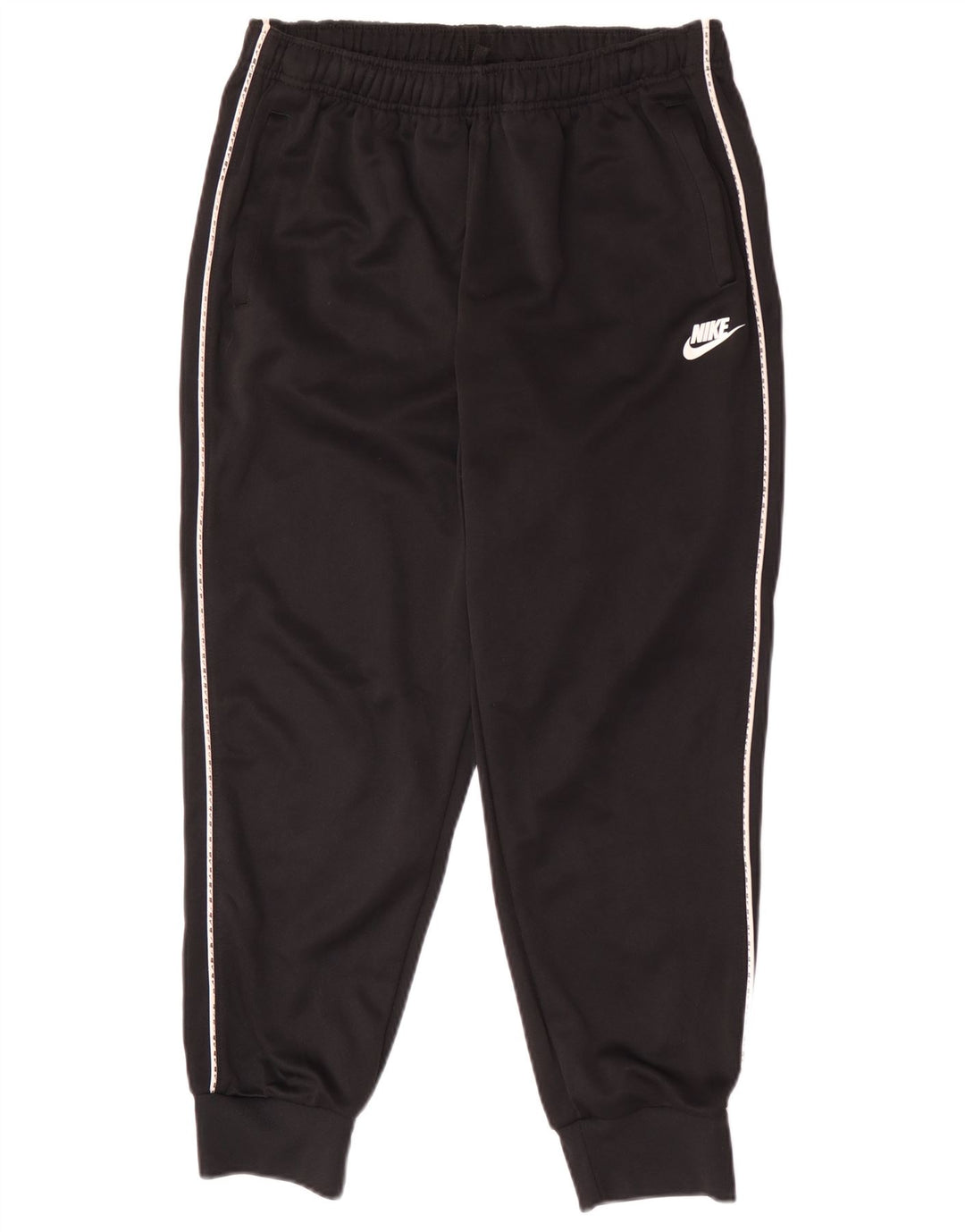 Ανδρικές φόρμες γραφικών Nike παντελόνια Joggers μεσαίο μαύρο πολυεστέρα
