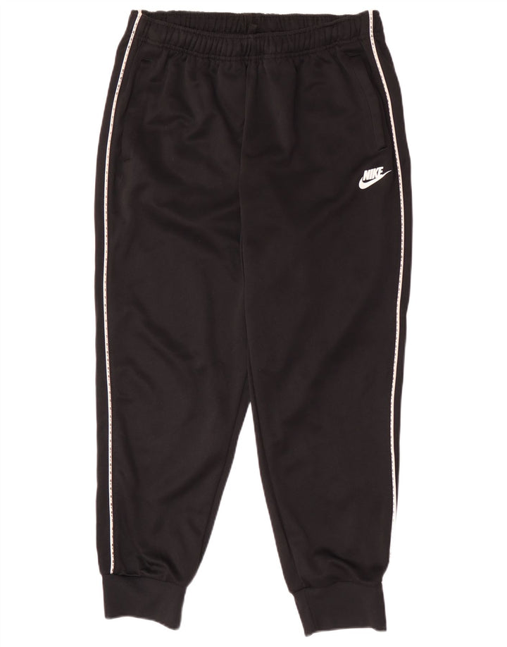 Ανδρικές φόρμες γραφικών Nike παντελόνια Joggers μεσαίο μαύρο πολυεστέρα