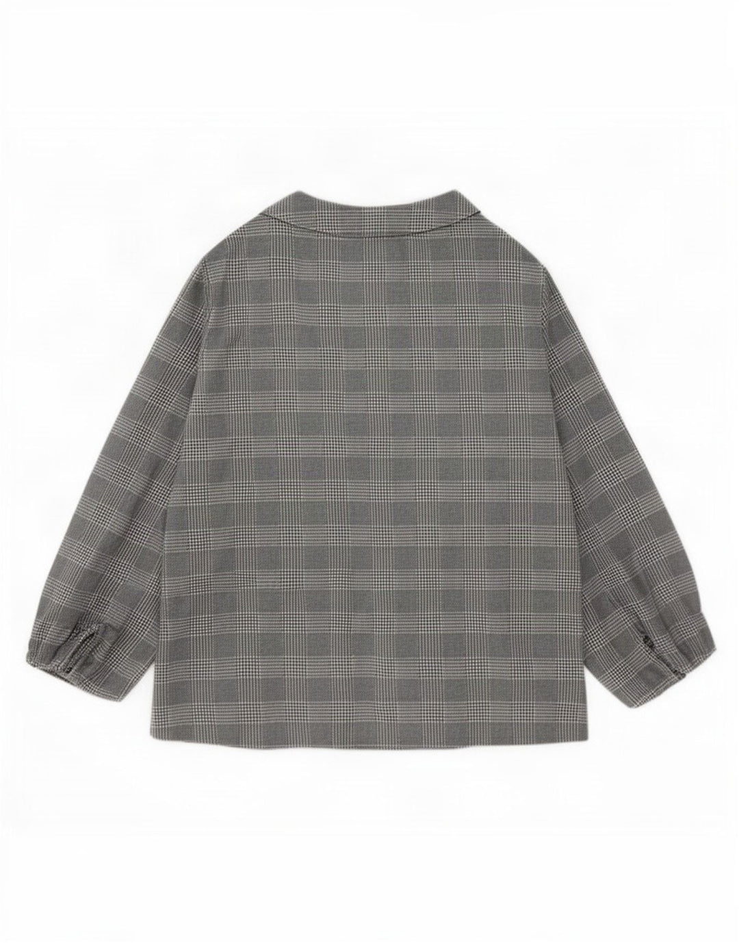 Lipsy Womens Open Cardigan Top 12 Medium Grey Check Polyester
