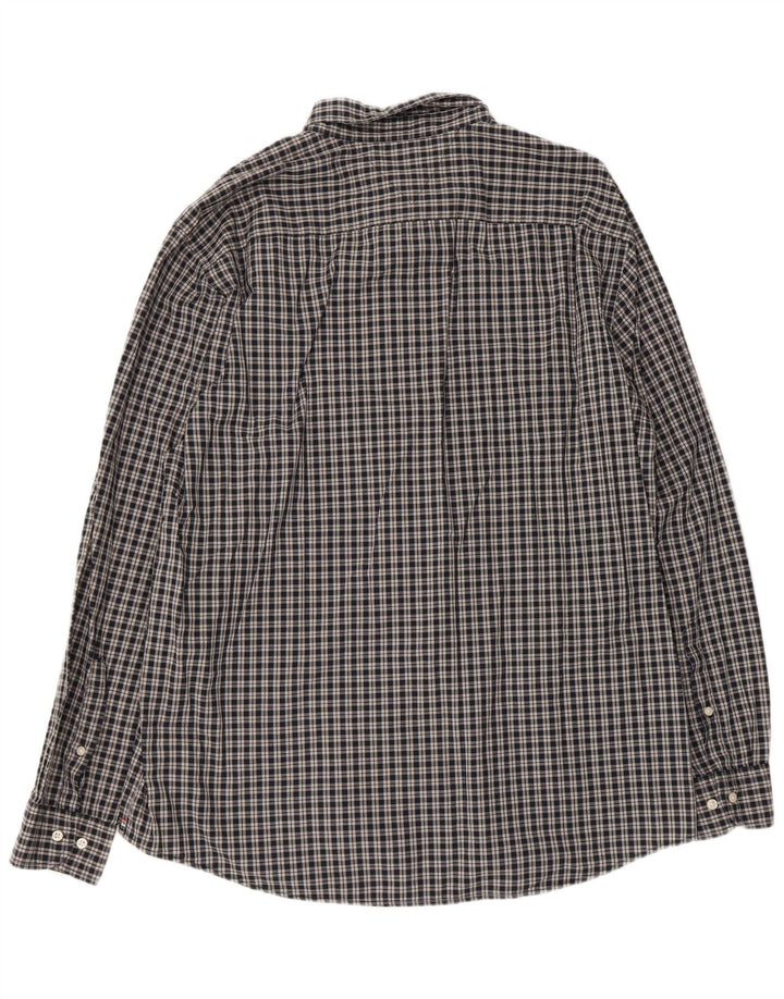 Tommy Hilfiger Ανδρικό πουκάμισο κανονικής εφαρμογής 2XL γκρι βαμβακερό