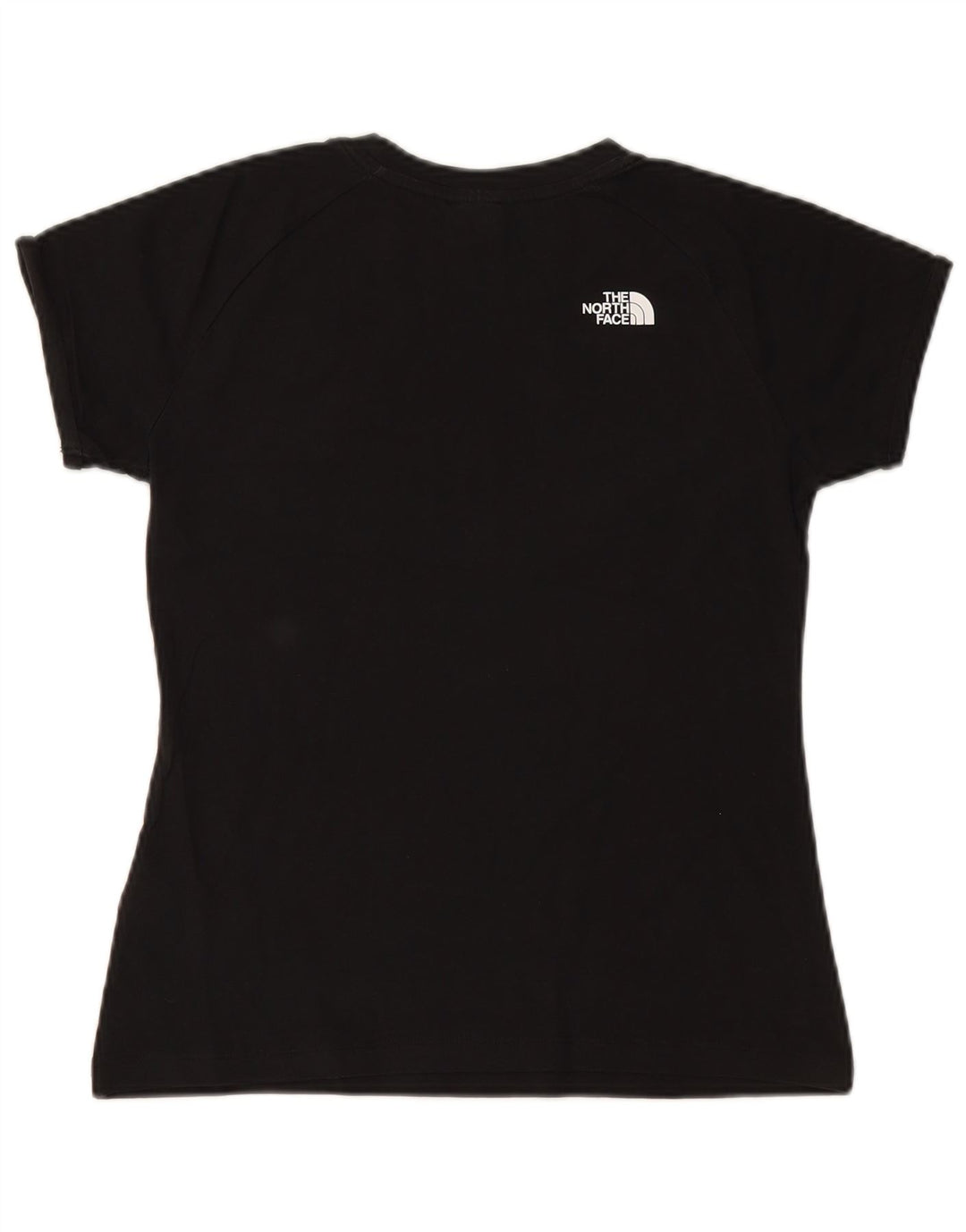 THE NORTH FACE Γυναικείο γραφικό T-Shirt Top UK 14 Μεσαίο μαύρο βαμβακερό