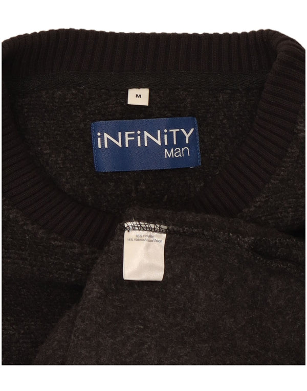 Ανδρικό πουλόβερ INFINITY Boat Neck Jumper Medium Grey Polyester
