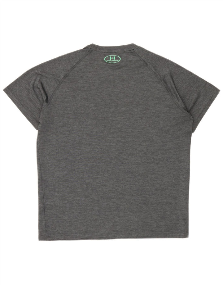 Ανδρικό T-Shirt UNDER Armour Top Large Grey Flecked