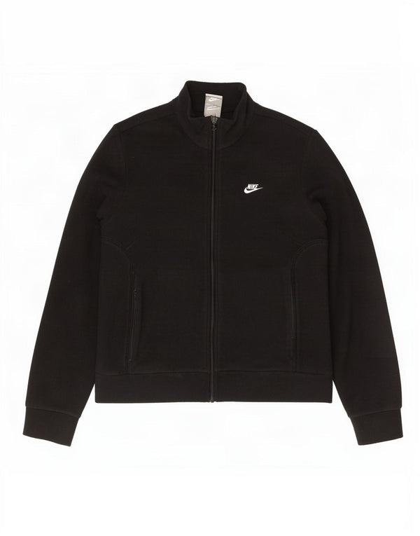Nike Γυναικείο Fleece Jacket UK 14/16 Large Black