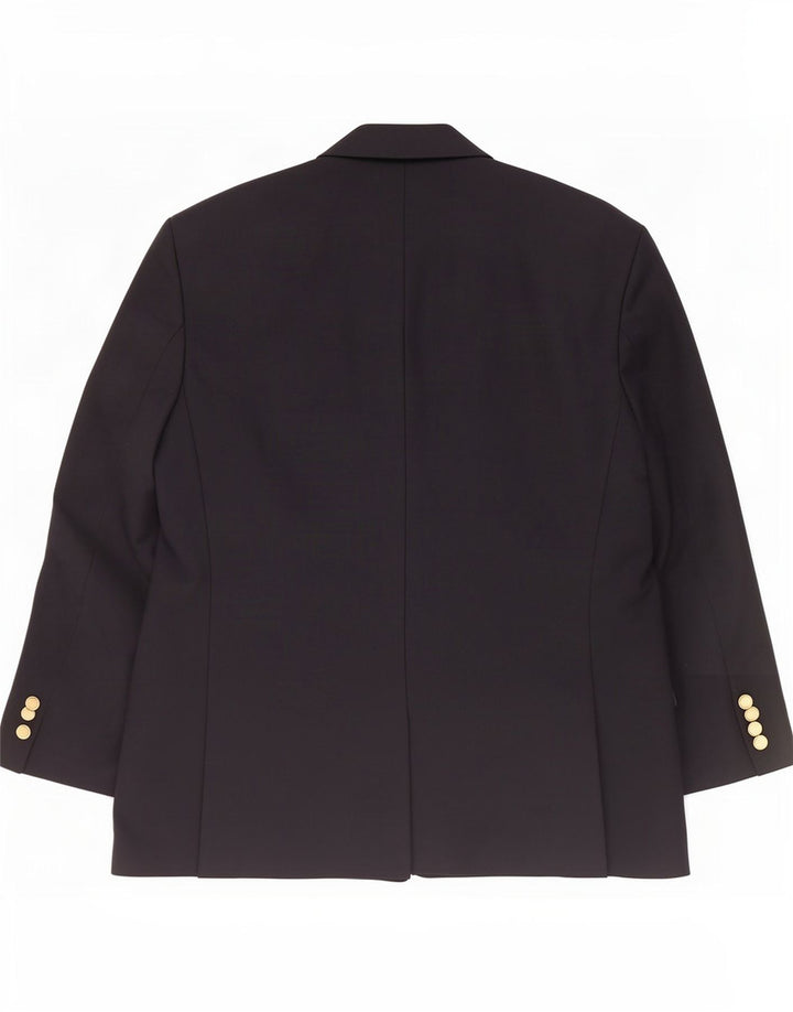 Ανδρικό κοντό σακάκι με διπλό στήθος St Michael UK 40 Medium Navy Blue