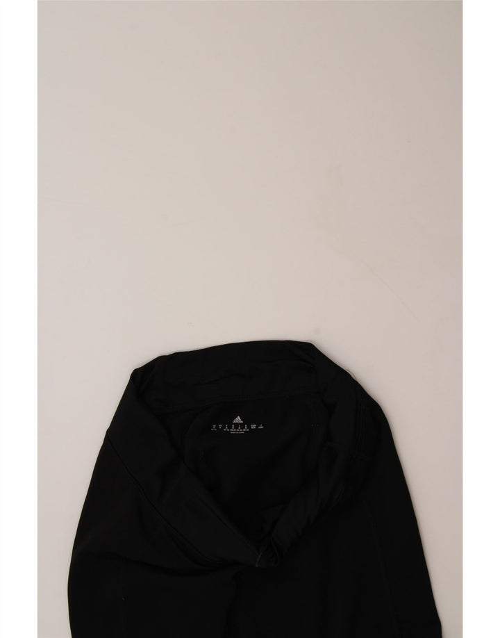 ADIDAS Womens Tracksuit Trousers UK 12/14 Medium  Black Polyester Vintage Adidas and Second-Hand Adidas from Messina Hembry 