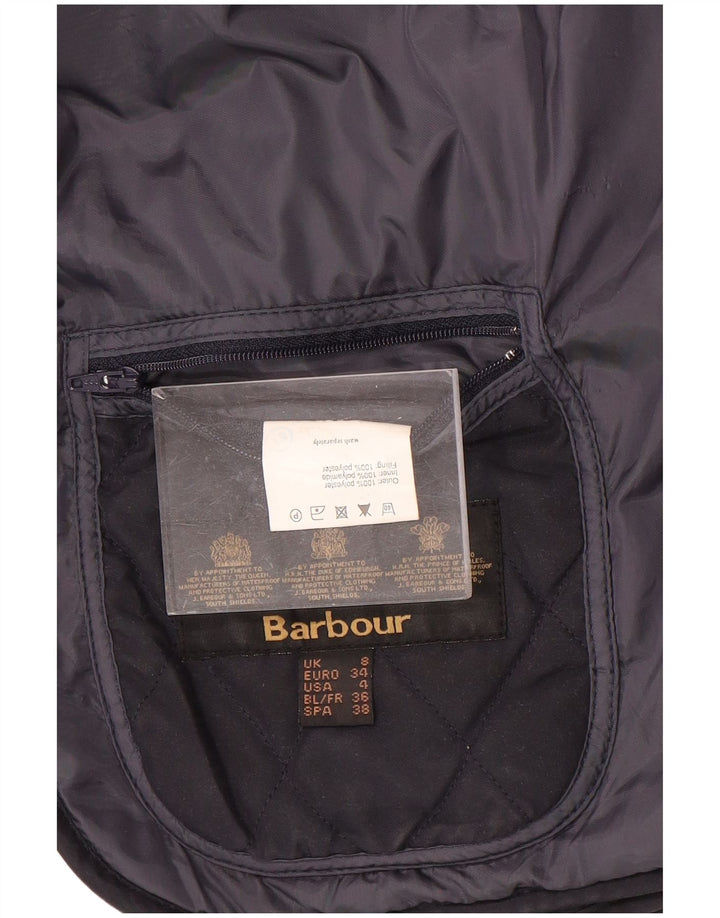 Γυναικείο καπιτονέ μπουφάν BARBOUR UK 8 Small Navy Blue Polyester