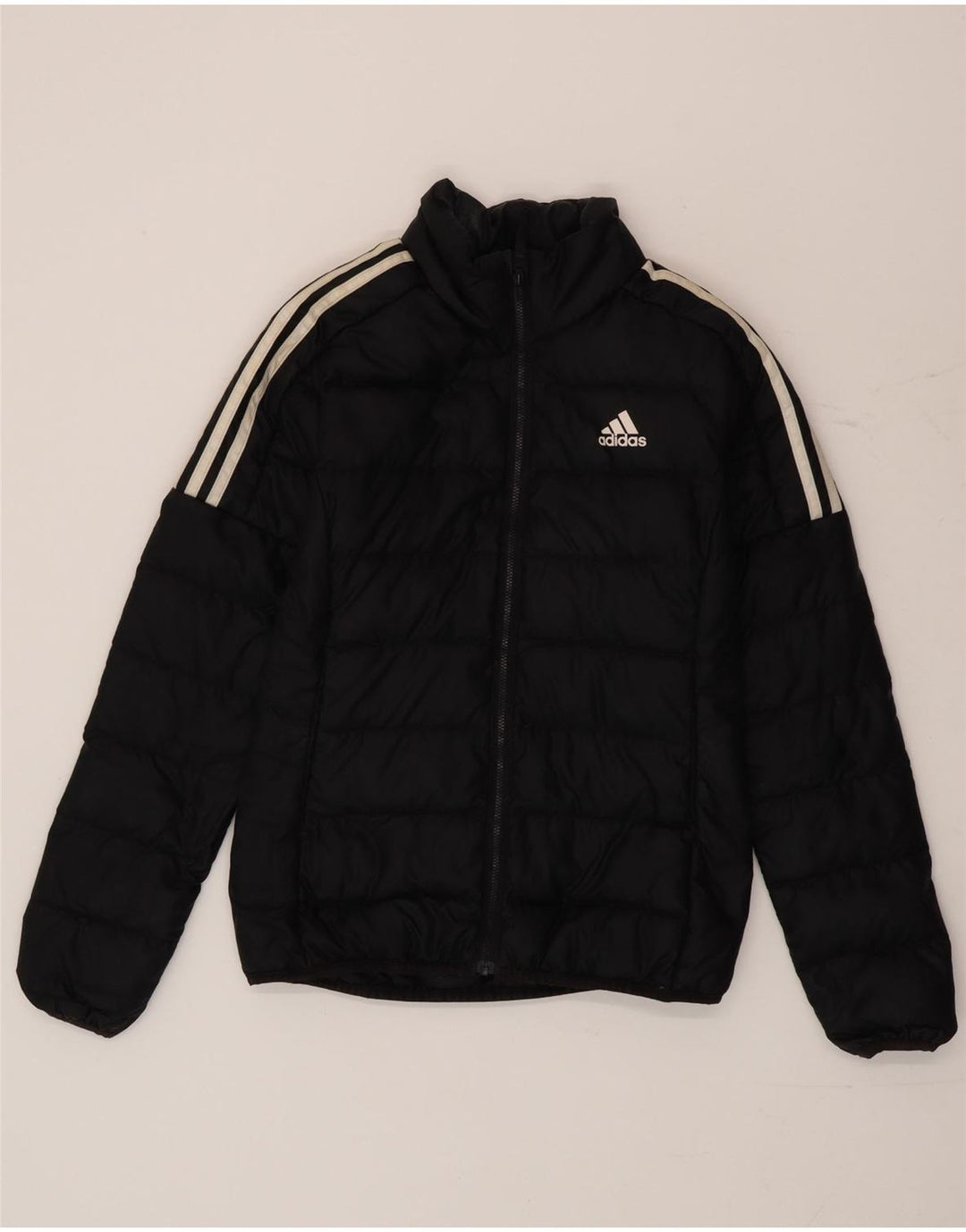 Adidas Γυναικείο μπουφάν με επένδυση UK 4/6 XS μαύρο πολυεστέρα