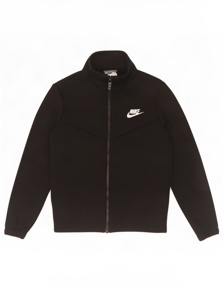 Μπουφάν Nike Boys Graphic αθλητική φόρμα 8-9 ετών Μικρό μαύρο πολυεστέρα