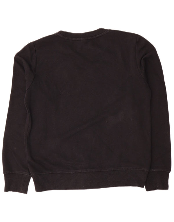 Champion Γυναικείο Γραφικό Φούτερ Jumper UK 14 Μεσαίο μαύρο βαμβακερό